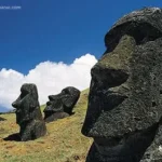 Close-up of a Moai on Easter Island, Aroha Tours Rapa Nui guides you through the mysteries of Rapa Nui.